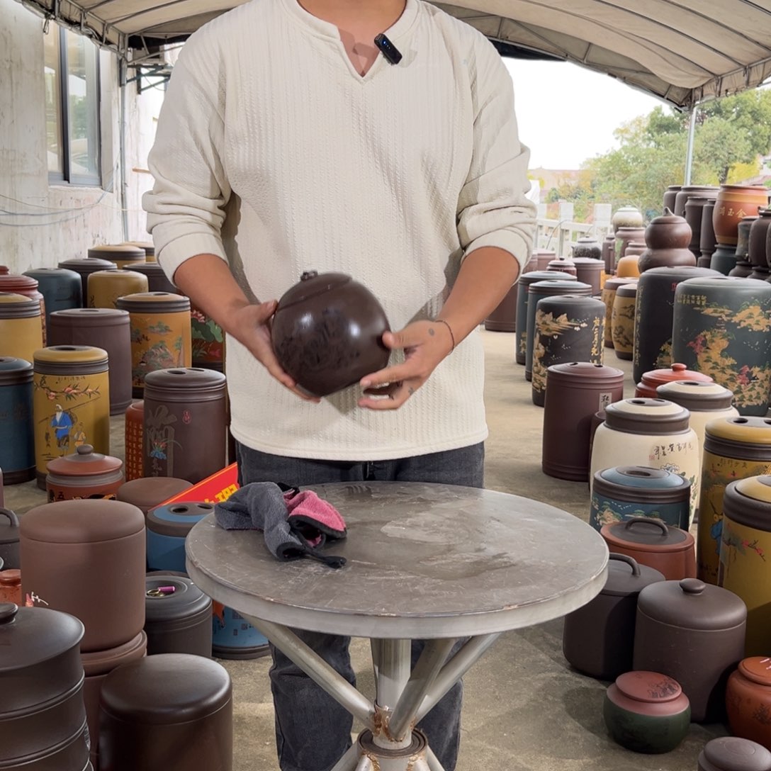 茶叶罐紫砂紫砂罐