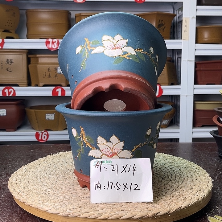 紫砂花盆紫砂艺术