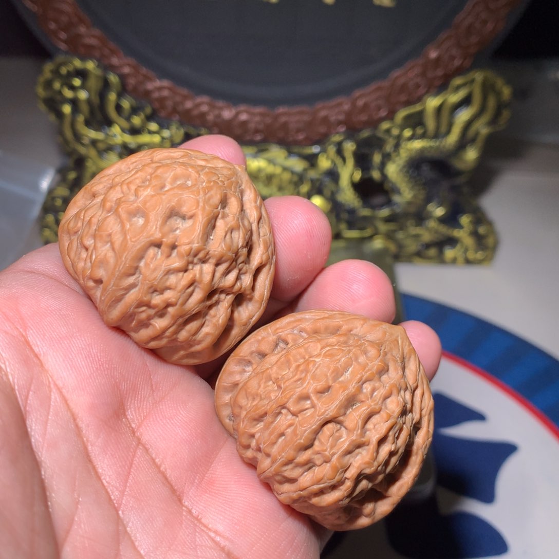 文玩核桃把件铁锤40