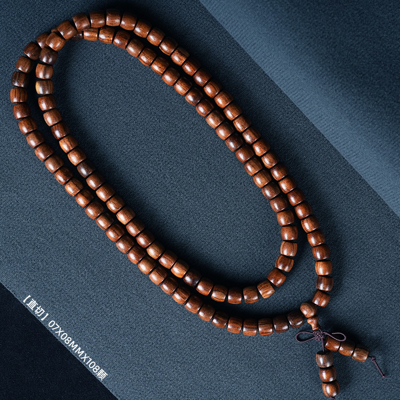 3-15海南黄花梨108颗佛珠