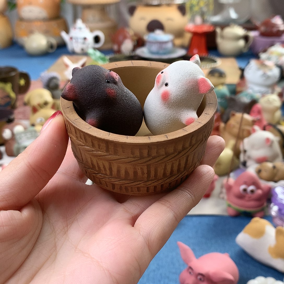 茶宠紫砂手工制作