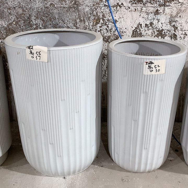 【闪购商品】高温陶瓷花盆默认瑕疵