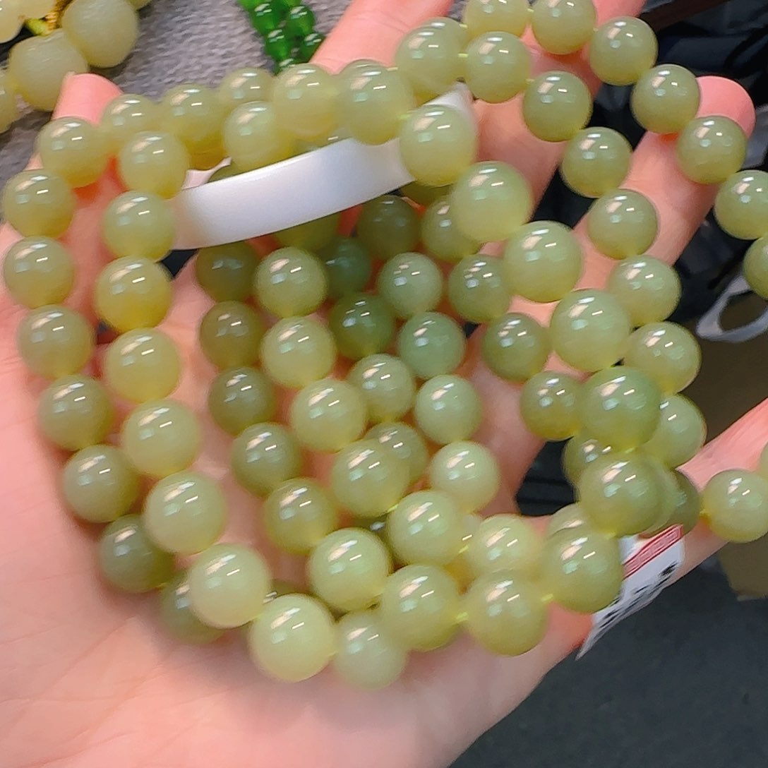 未镶嵌手链和田玉拍一发一多样性发货