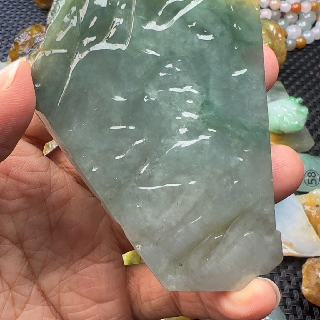 翡翠裸石缅甸翡翠