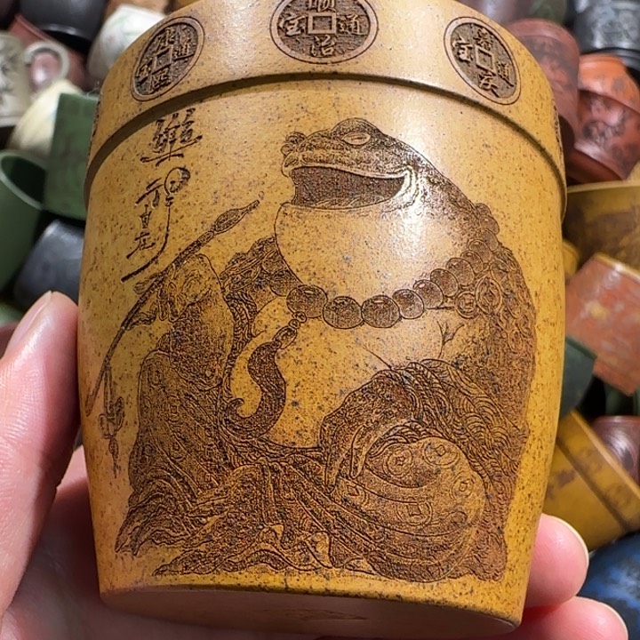 茶杯紫砂全手工紫砂