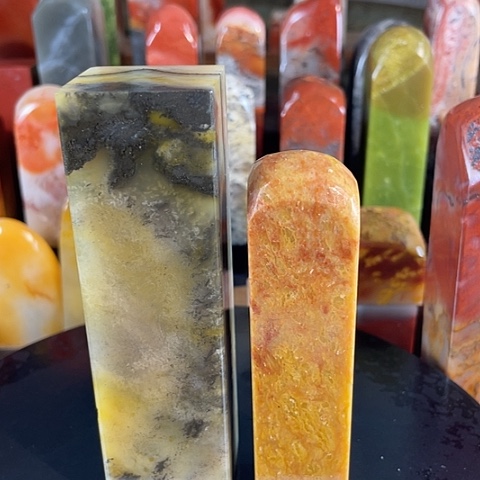 寿山石印石胖*寿山石印石