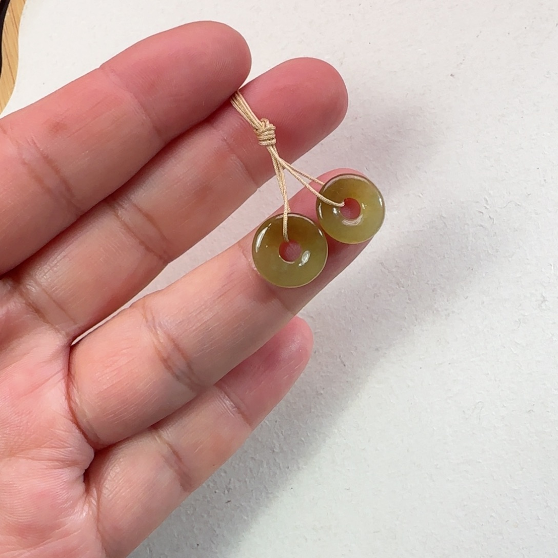 翡翠颈饰未镶嵌仿古