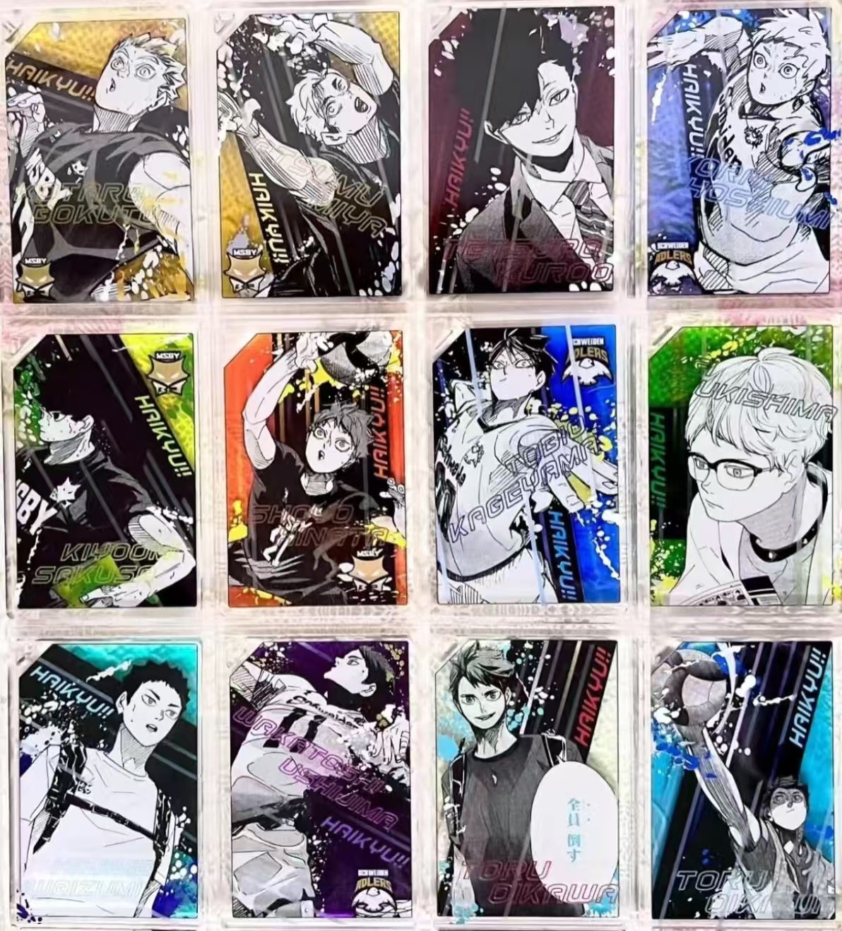 【排球少年】jf原画亚克力麻将（盲盒代拆）