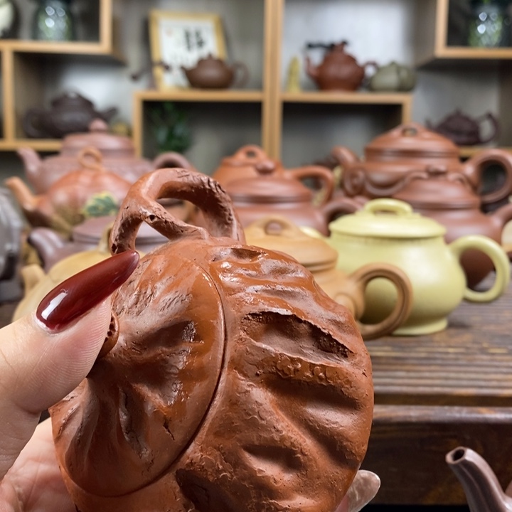 紫砂茶壶美****厅原矿紫砂壶