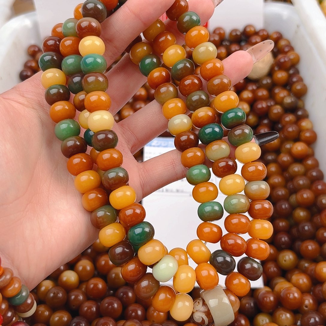 菩提根/象牙果吊坠新佛手敦煌108