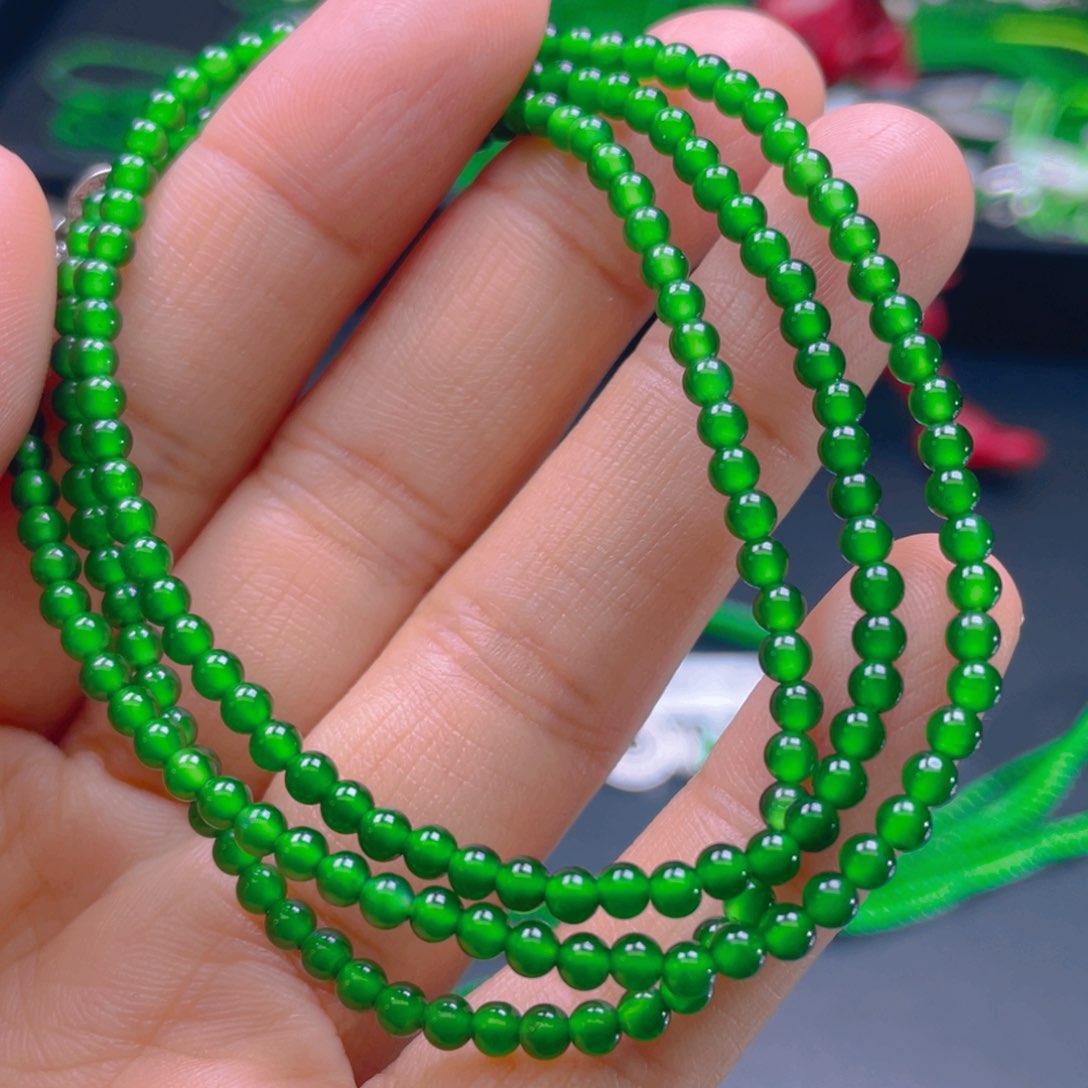 翡翠项链未镶嵌，1