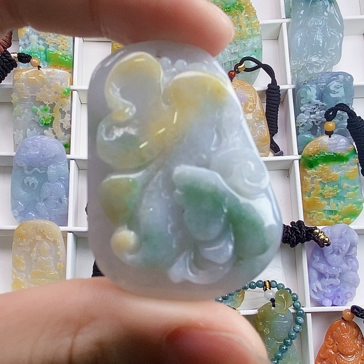 颈饰未镶嵌翡翠翡翠