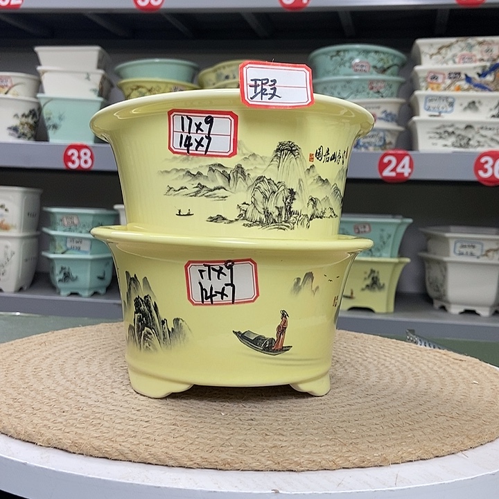 紫砂紫砂花盆6868