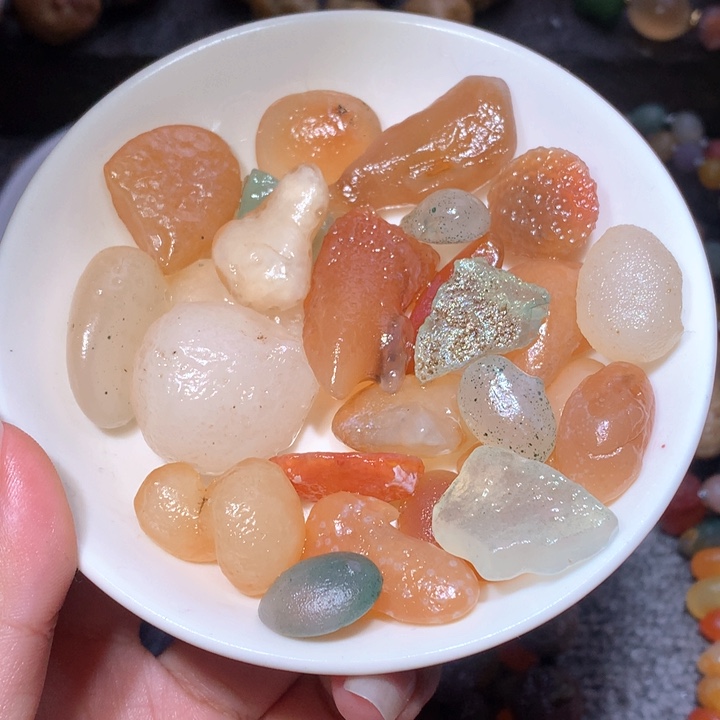 玛瑙/玉髓珠宝半成品未镶嵌