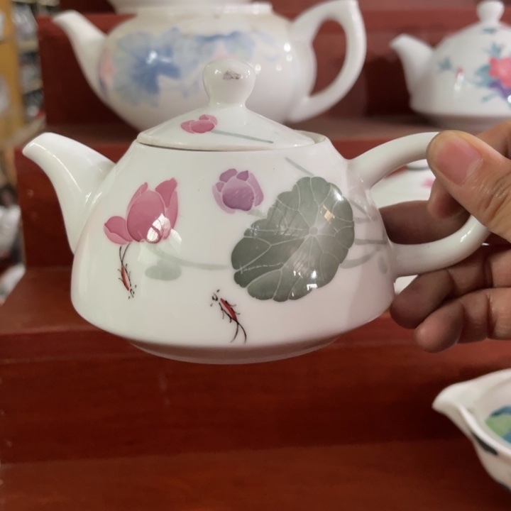 醴陵釉下手绘320毫升壶