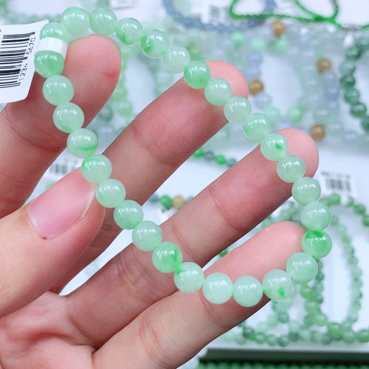 未镶嵌手链翡翠翡翠