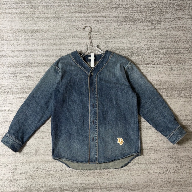 99新 DIOR/迪奥 DenimTears联名款/SS23徽标单排扣夹克/48码#4798