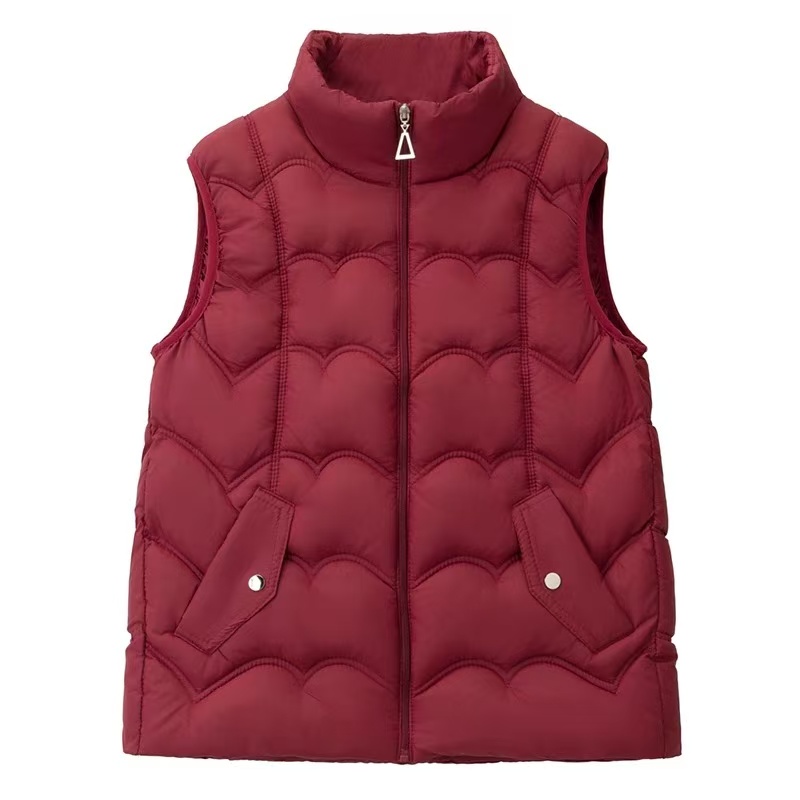 恒鑫安双口袋压线立领马夹