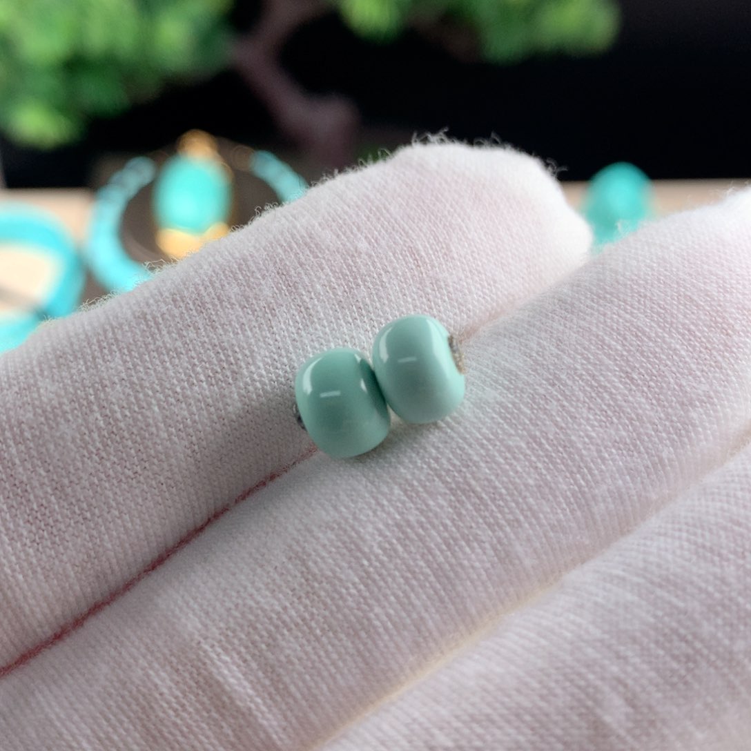 绿松石配珠卡7.5未镶嵌