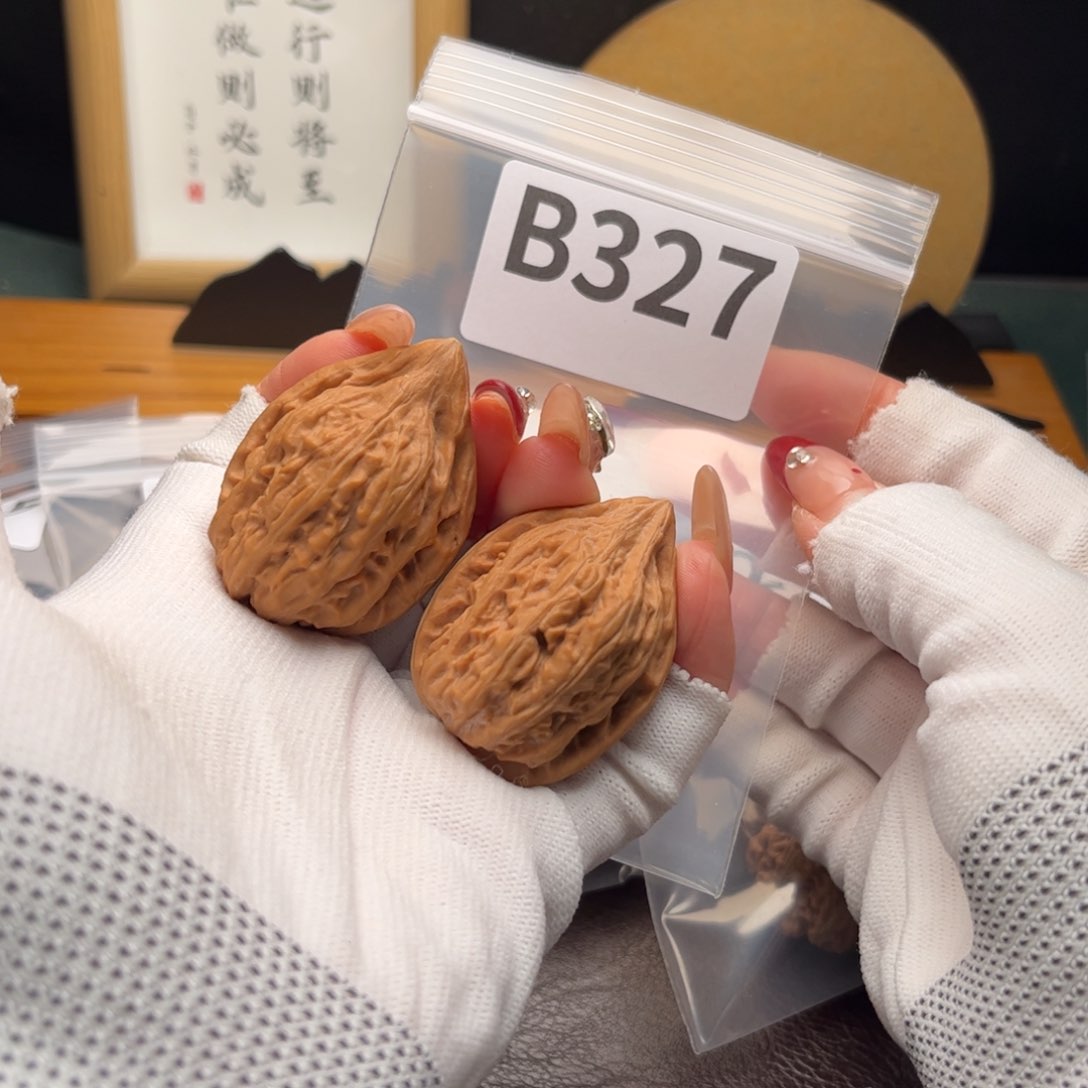 文玩核桃把件33瓷瓶鸭嘴b327有嘘尖