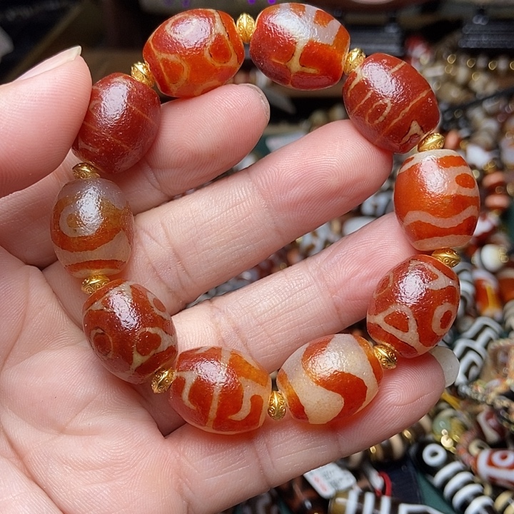 玛瑙/玉髓未镶嵌手链