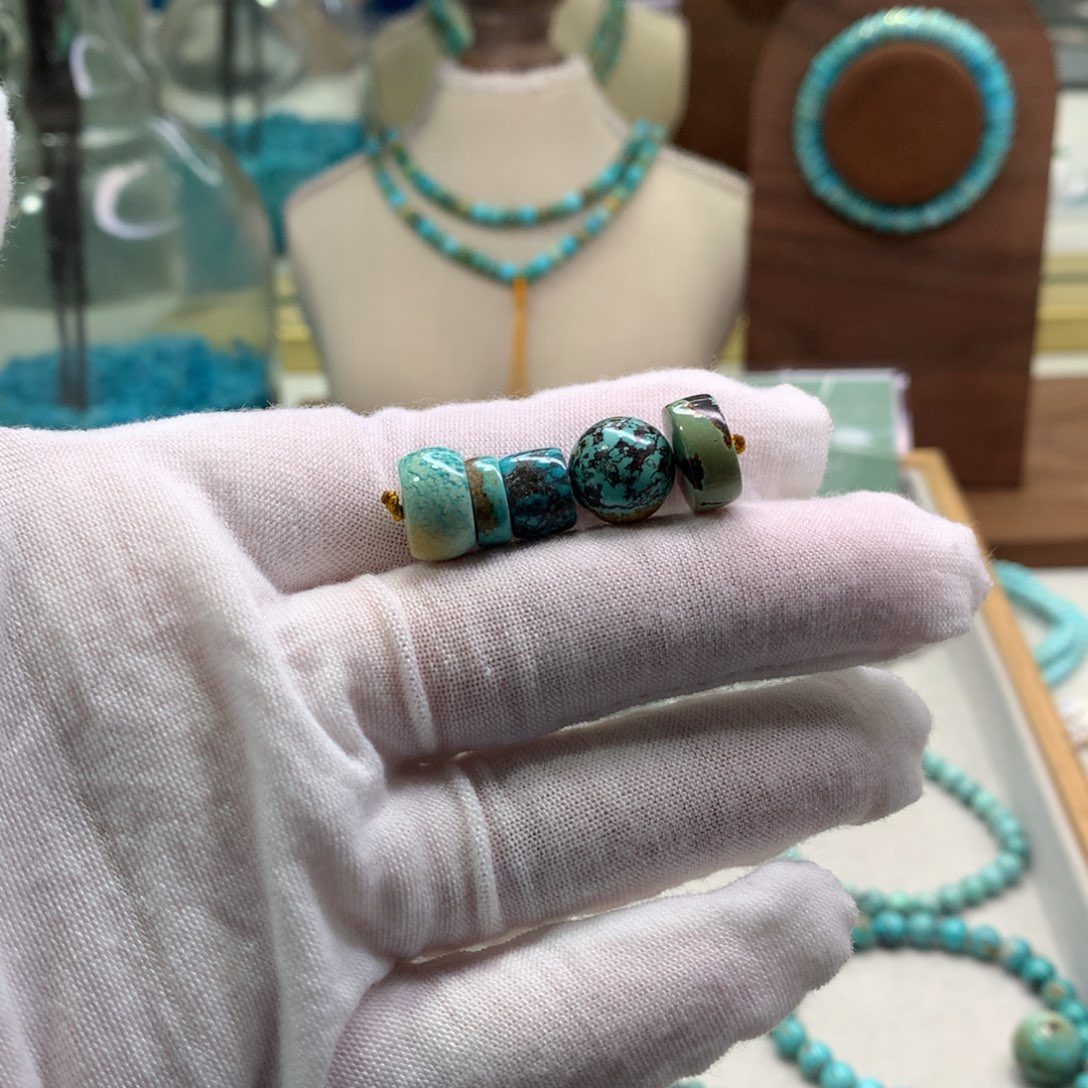 绿松石未镶嵌配饰