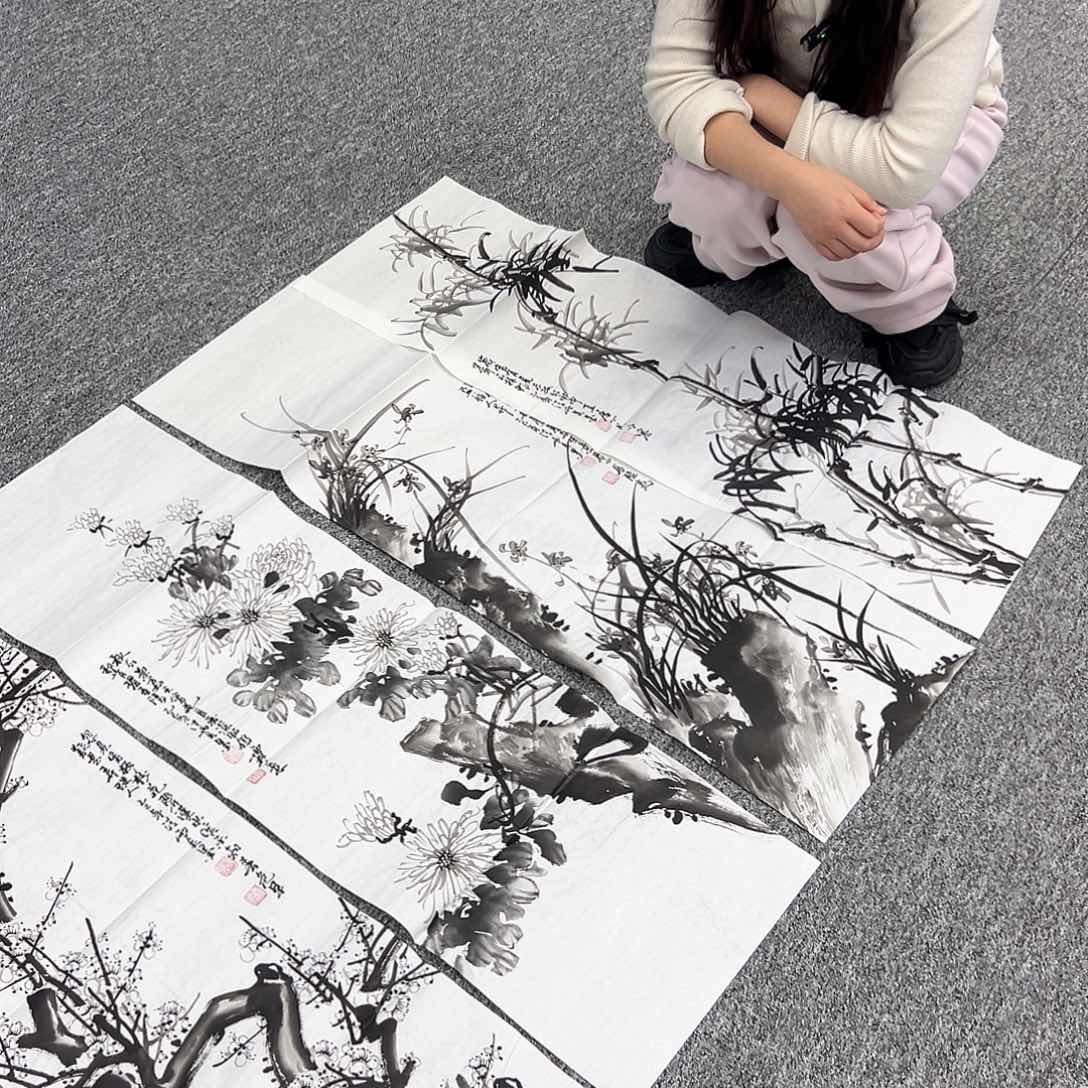 国画纯手绘字画作品欣赏