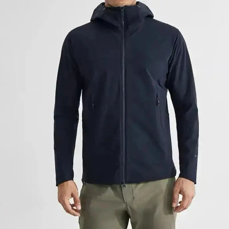 【三门发货】 石头M8系列运动户外防风防泼水弹力徒步连帽软壳夹克