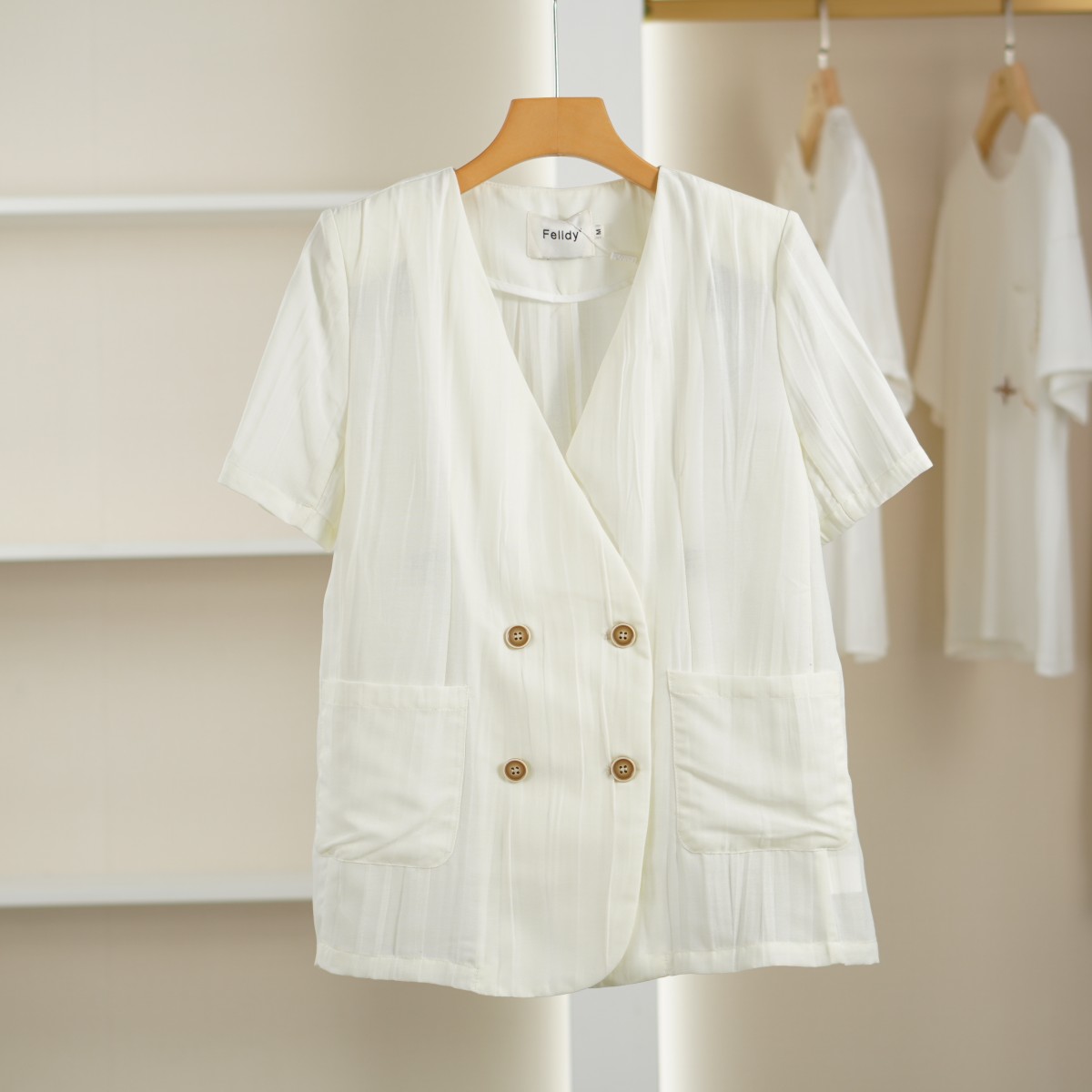 麦迪尚品 5041505 夏季薄款气质通勤西服外套品牌撤柜 B4组