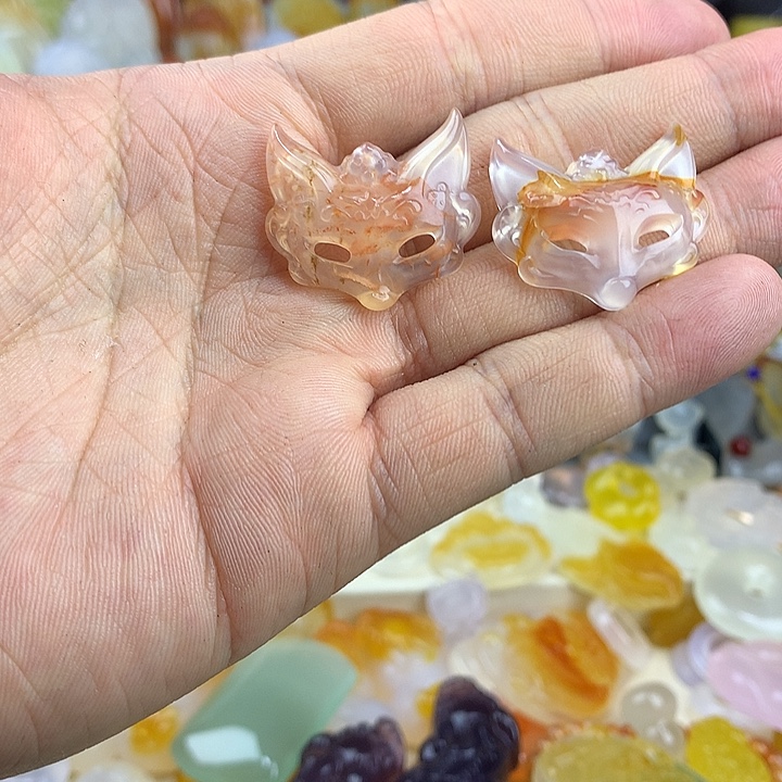 玛瑙/玉髓未镶嵌颈饰