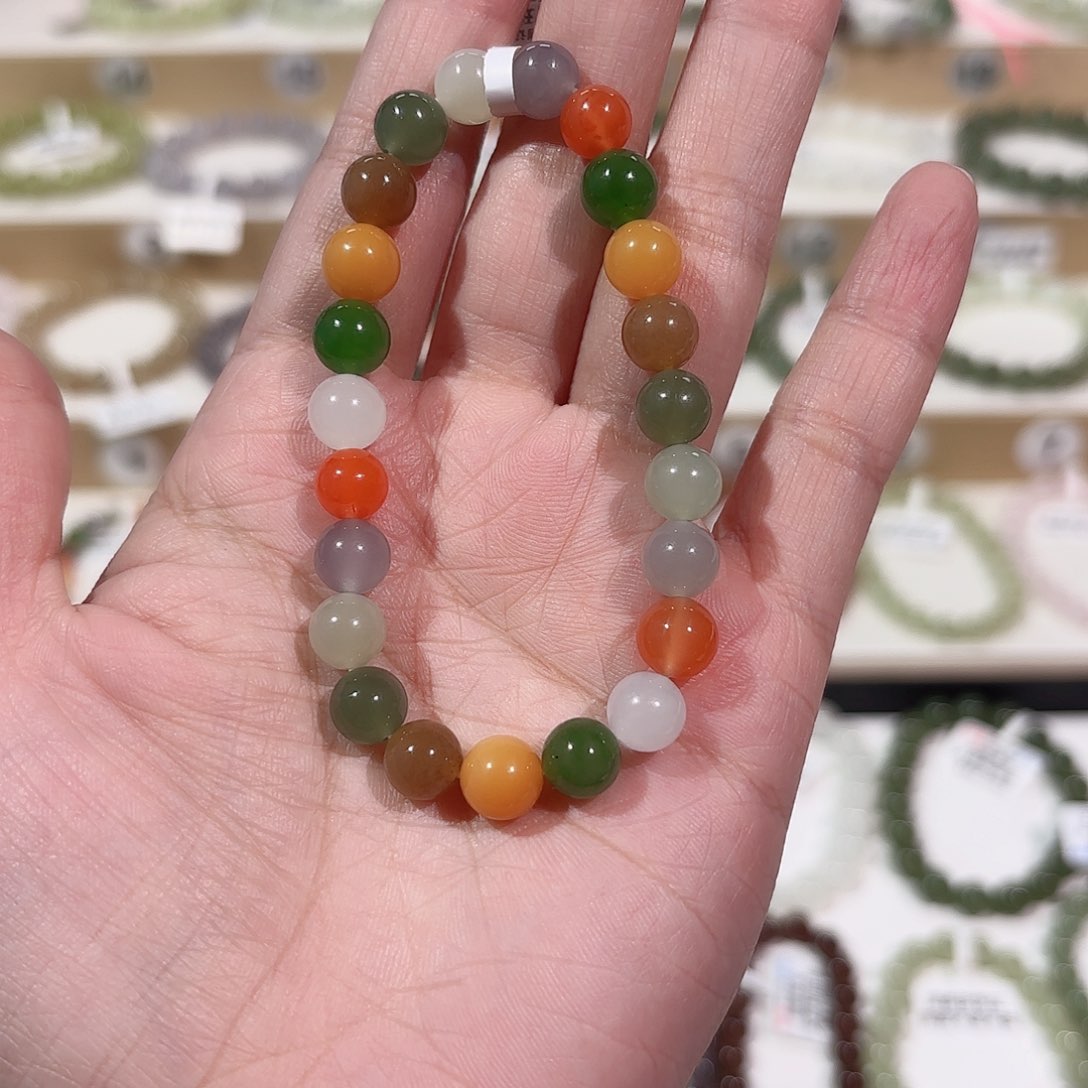 和田玉手链未镶嵌a