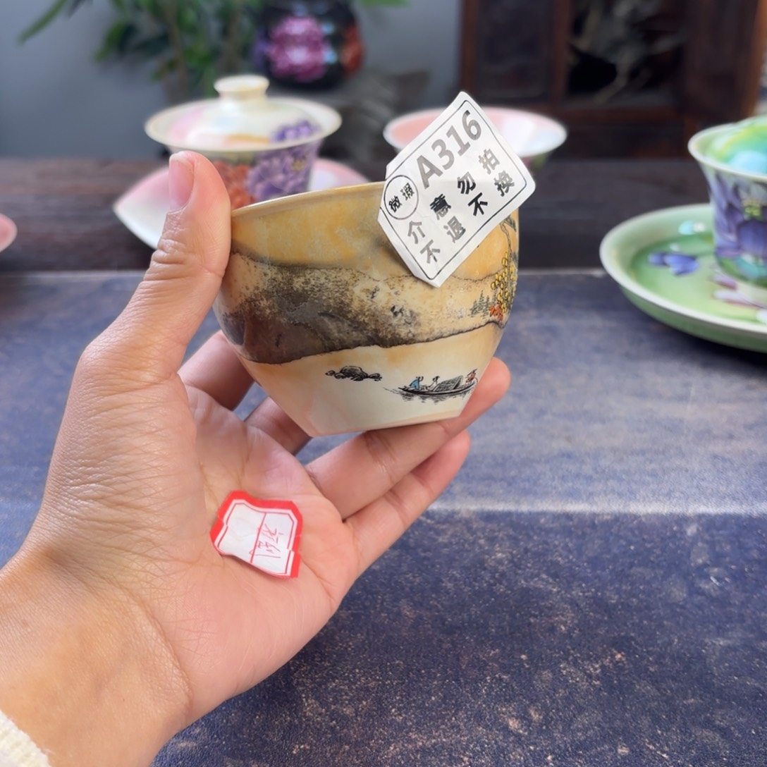 美***西景德镇纯手工陶瓷工艺制作