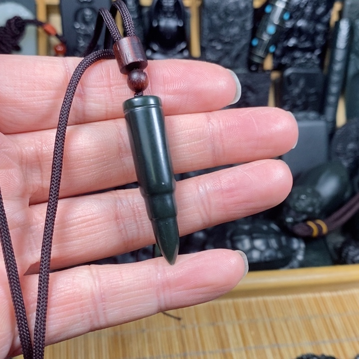 和田玉（青玉）颈饰未镶嵌