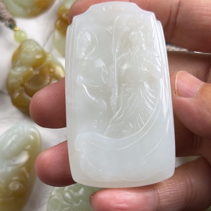 未镶嵌和田玉挂件