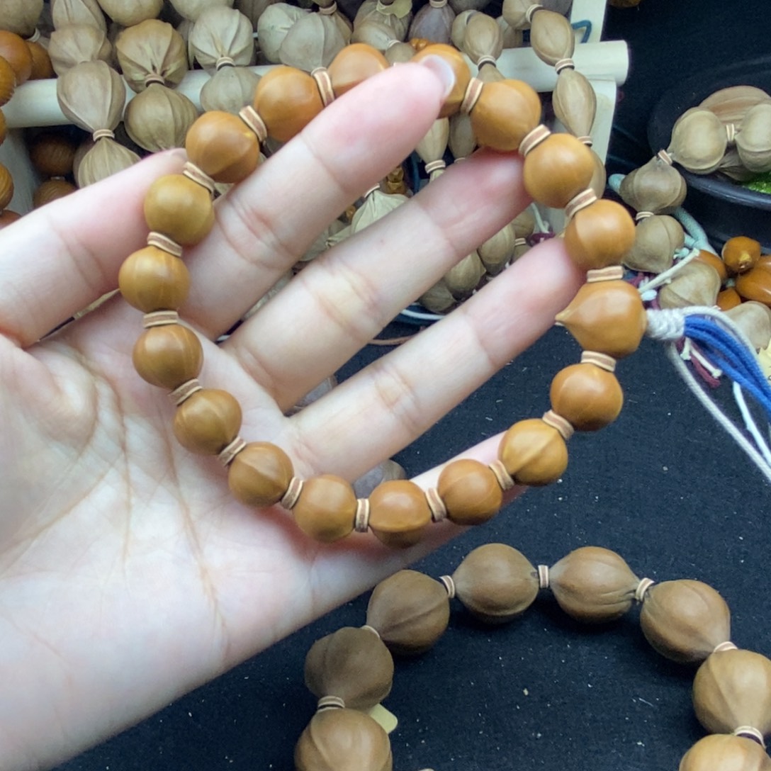 手串/手链橄榄核1212鲨鱼背18颗