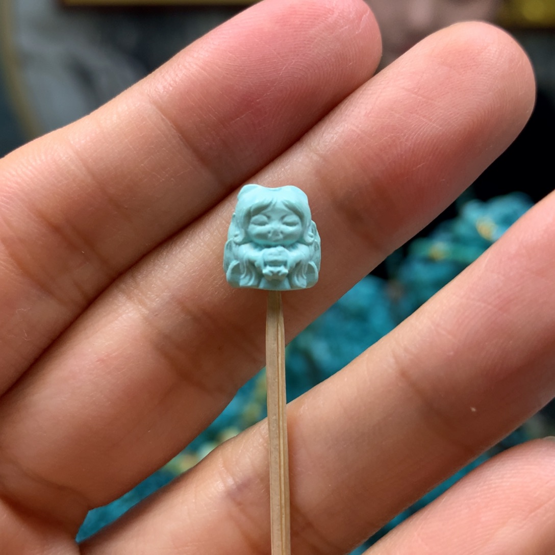 绿松石配饰未镶嵌