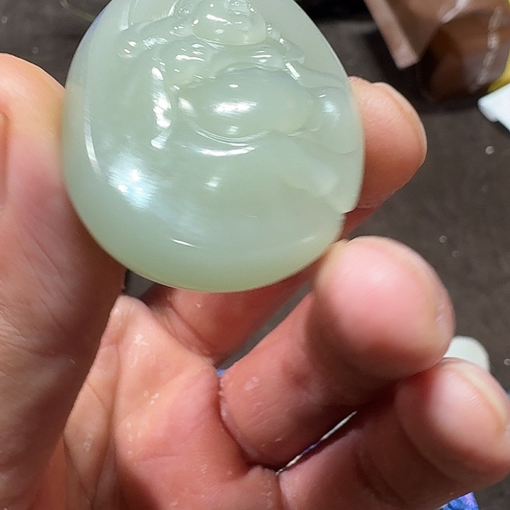 未镶嵌和田玉车挂