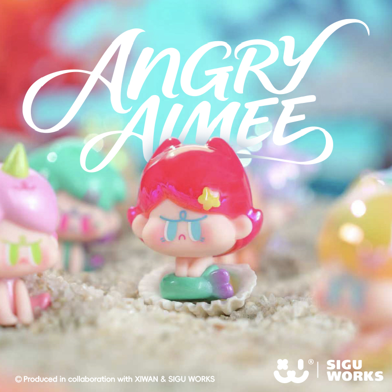 【拆盒屋】喜玩&SIGUWORKS联名款气宝深海奇遇记萌粒潮玩盲盒