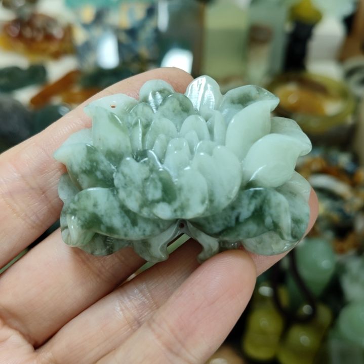 岫玉未镶嵌挂坠款式