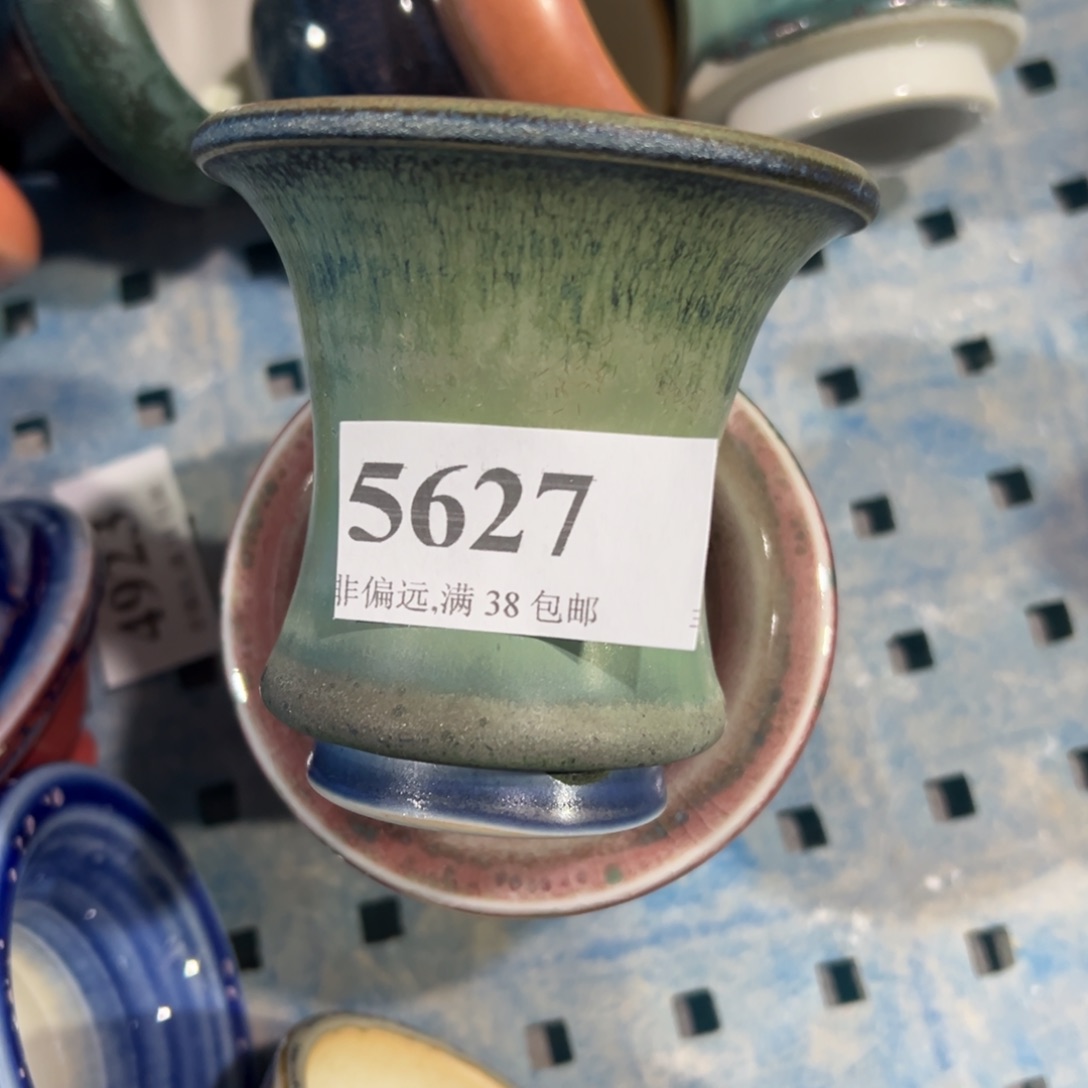 红陶景德镇手工花盆