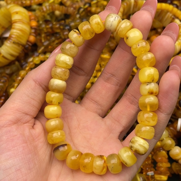 琥珀未镶嵌珠宝奇石