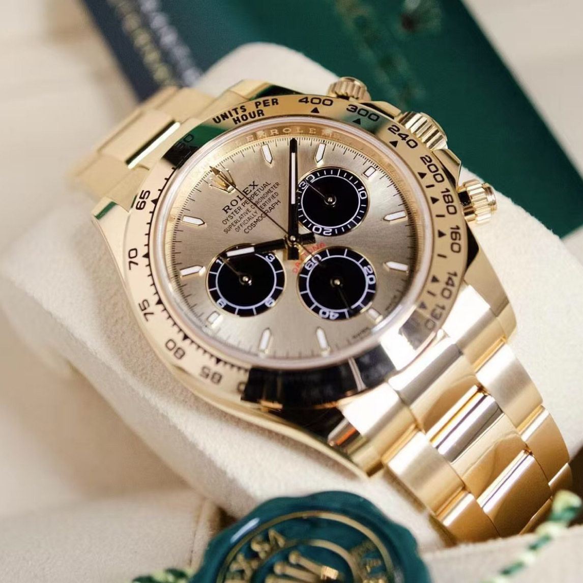 99新 Rolex/劳力士 126508全金余文乐24年极品全套双吊牌