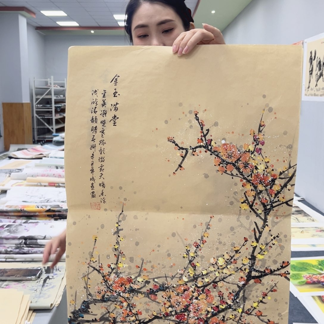 国画国画纯手绘作品