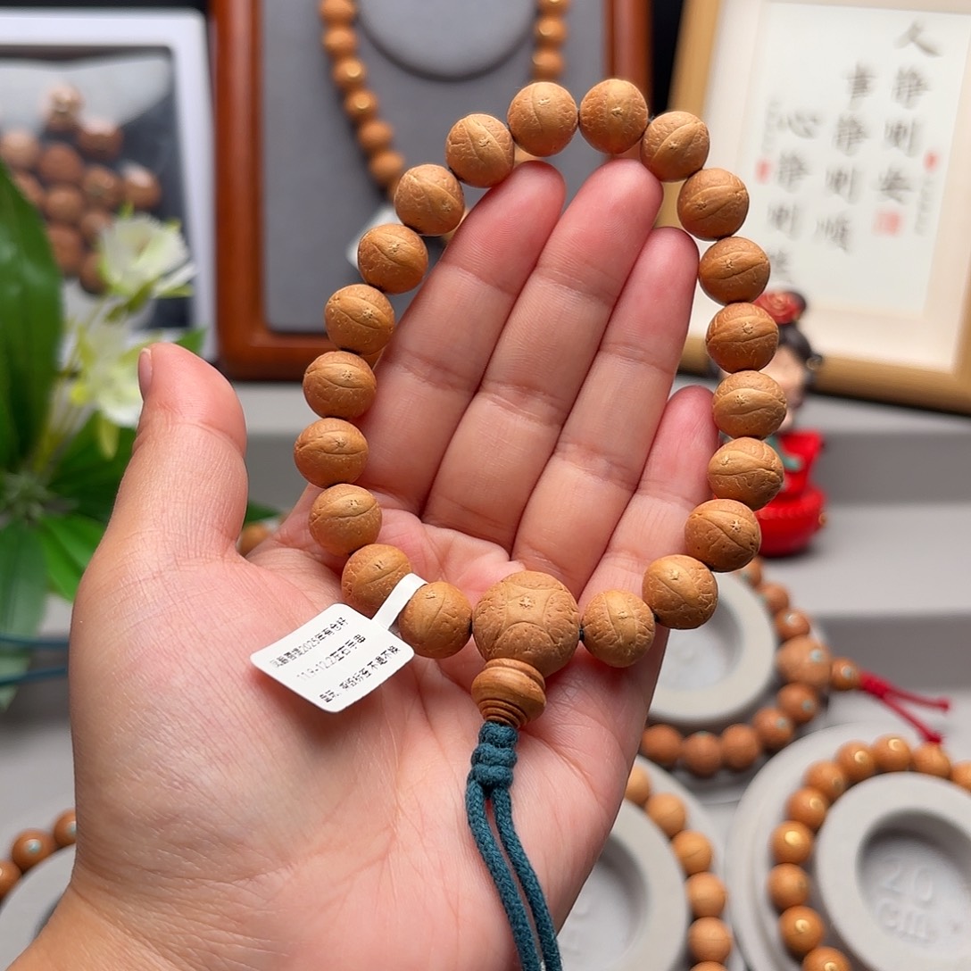 凤眼菩提手串11.9-12.2素串