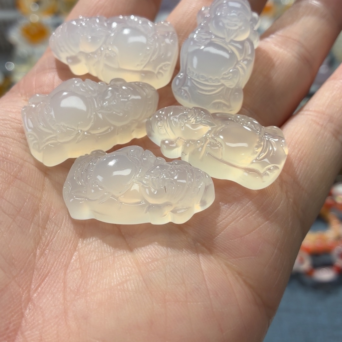 玛瑙/玉髓未镶嵌吊坠(不含链)