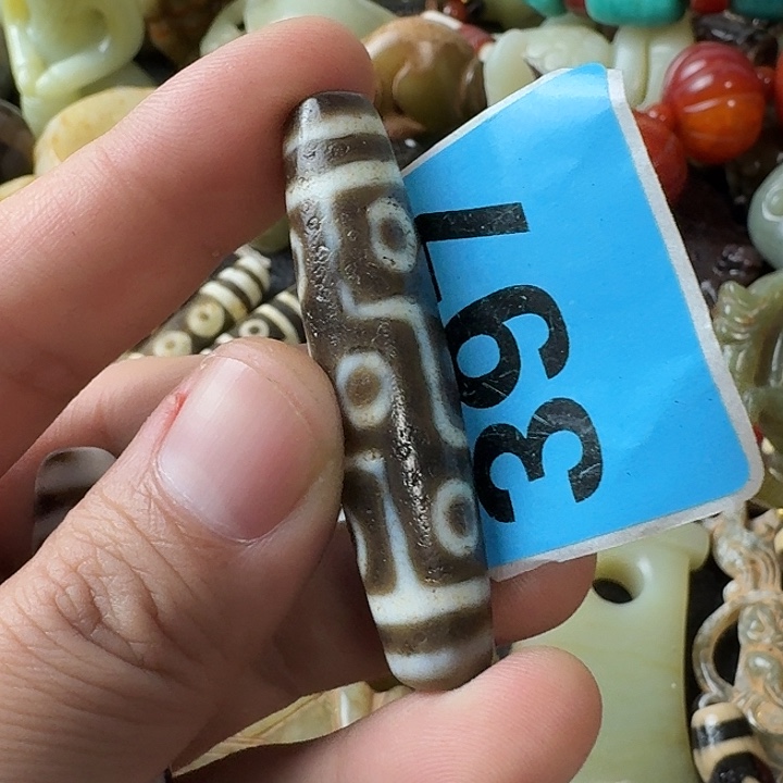 爽***蛙玛瑙/玉髓未镶嵌颈饰