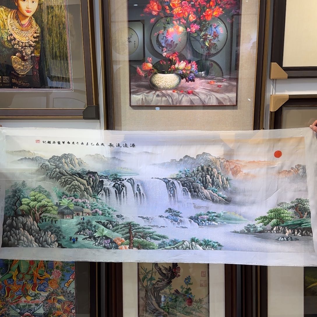 刺绣刺绣工艺精湛