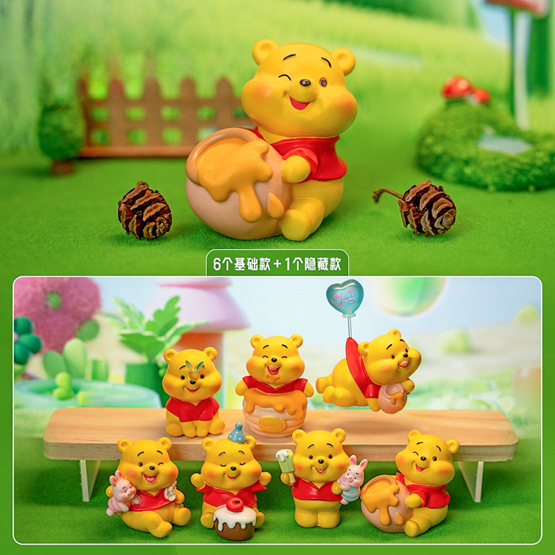 小熊妮妮桌面公仔