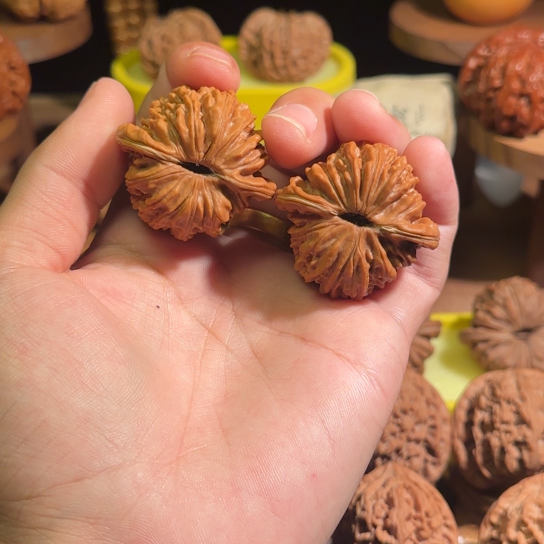 吊坠文玩核桃40蓟县楼打底