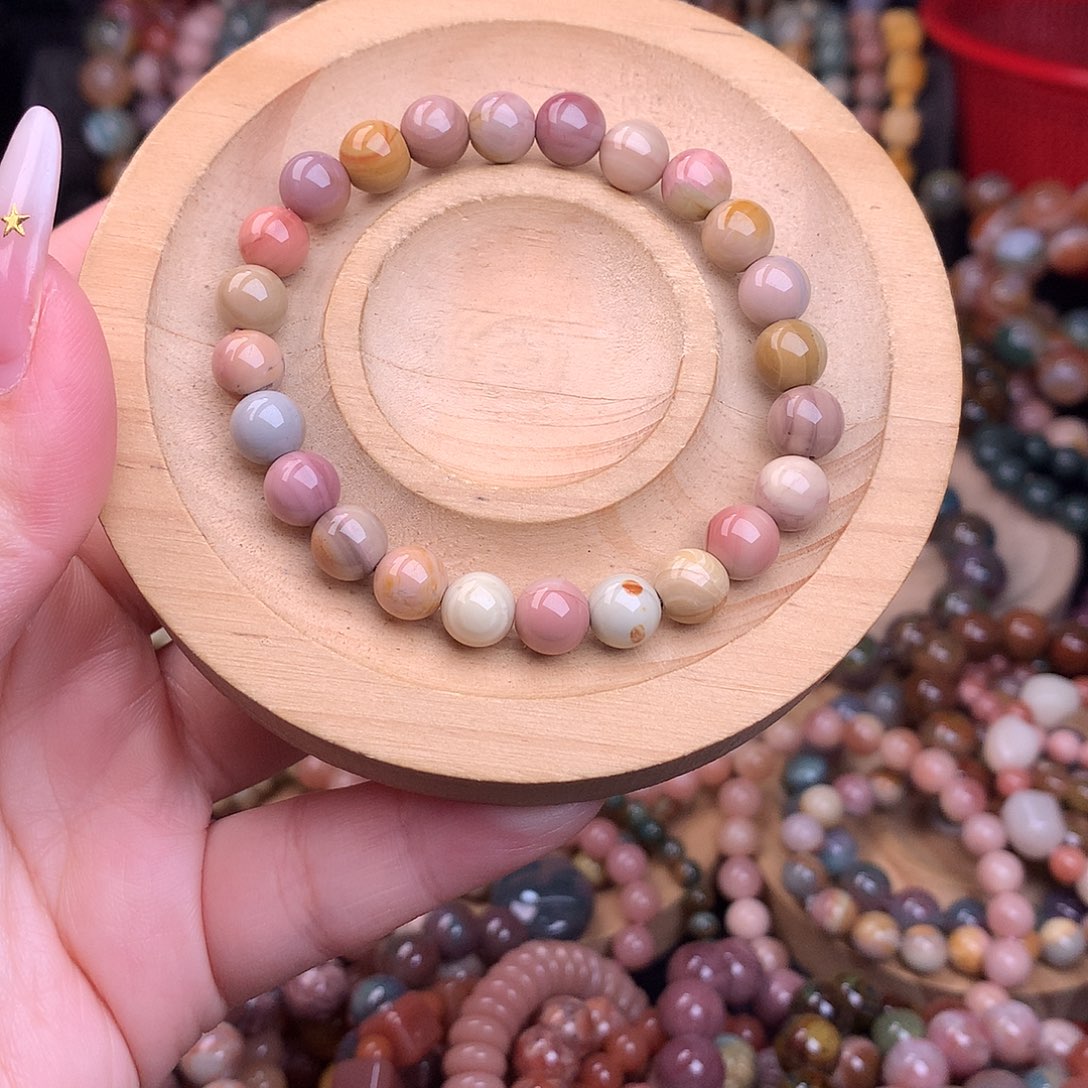 石英质玉未镶嵌手链4